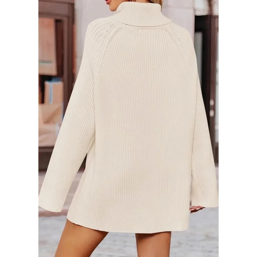 Women's Zesica White Sweater S - Picture 3 of 9